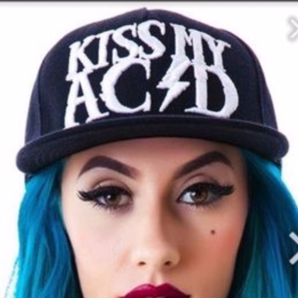 Kiss My Acid Snapback by bad acid
